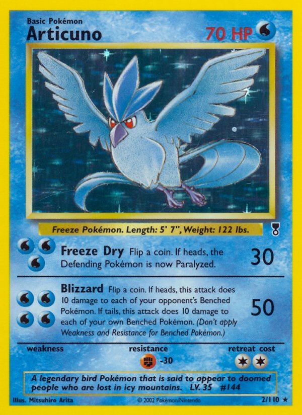 Articuno (2/110) [Legendary Collection] - Dark Crystal Cards