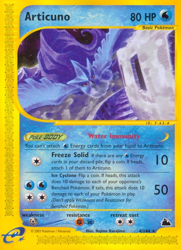 Articuno (4/144) [Skyridge] - Dark Crystal Cards