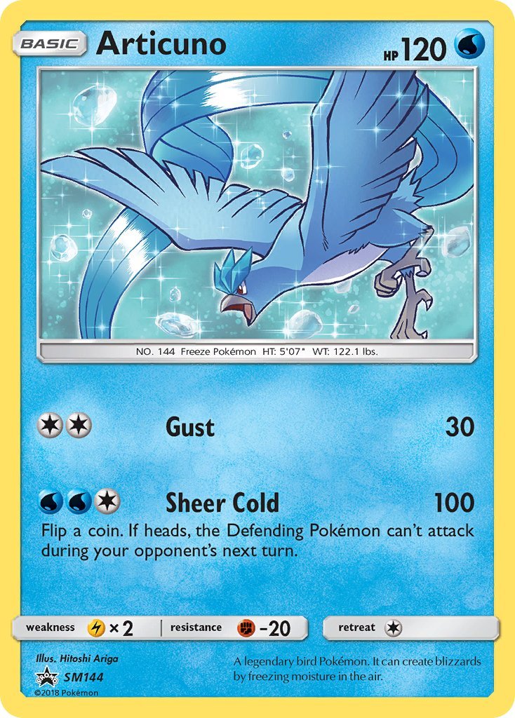 Articuno (SM144) [Sun & Moon: Black Star Promos] - Dark Crystal Cards