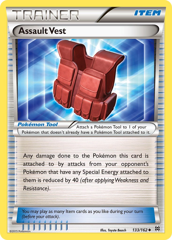 Assault Vest (133/162) [XY: BREAKthrough] - Dark Crystal Cards