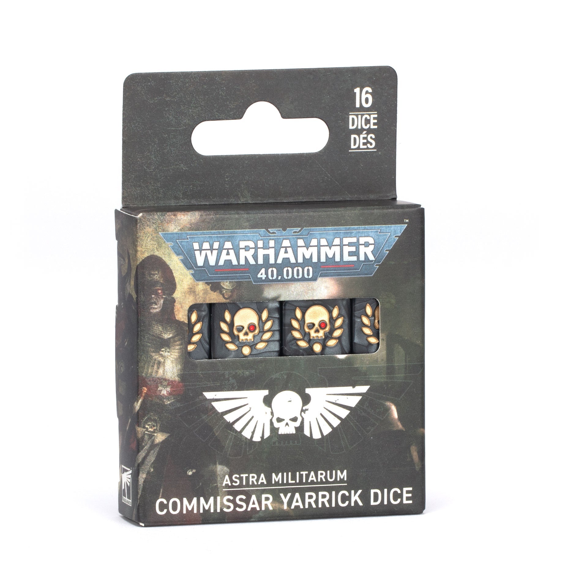 Astra Militarium Comissar Yarrick Dice Pre - order - Dark Crystal Cards
