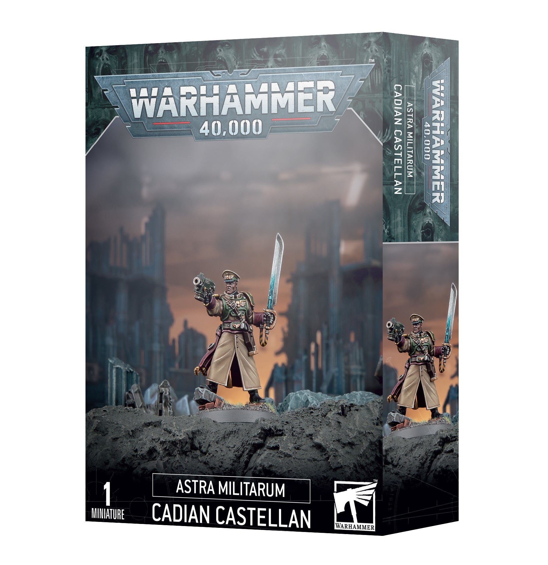 Astra Militarum Cadian Castellan - Dark Crystal Cards