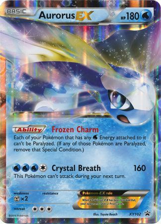 Aurorus EX (XY102) (Jumbo Card) [XY: Black Star Promos] - Dark Crystal Cards