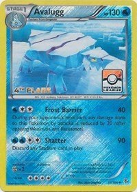 Avalugg (31/106) (League Promo 4th Place) [XY: Flashfire] - Dark Crystal Cards