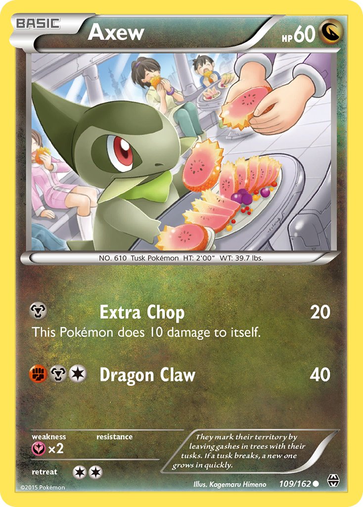 Axew (109/162) [XY: BREAKthrough] - Dark Crystal Cards