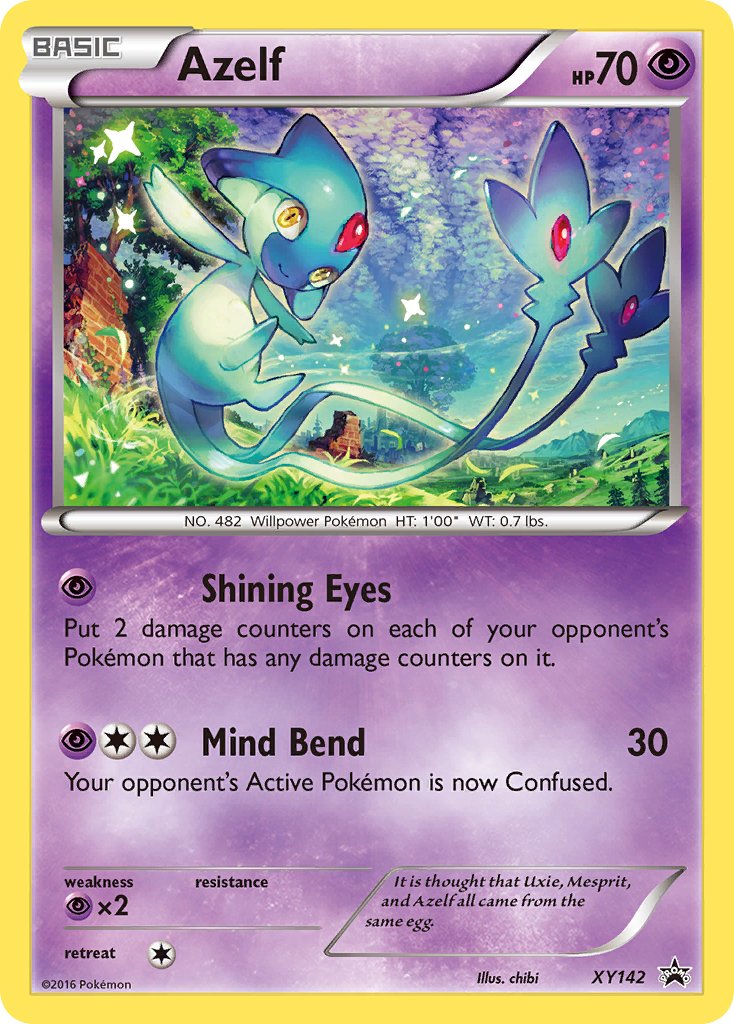 Azelf (XY142) [XY: Black Star Promos] - Dark Crystal Cards