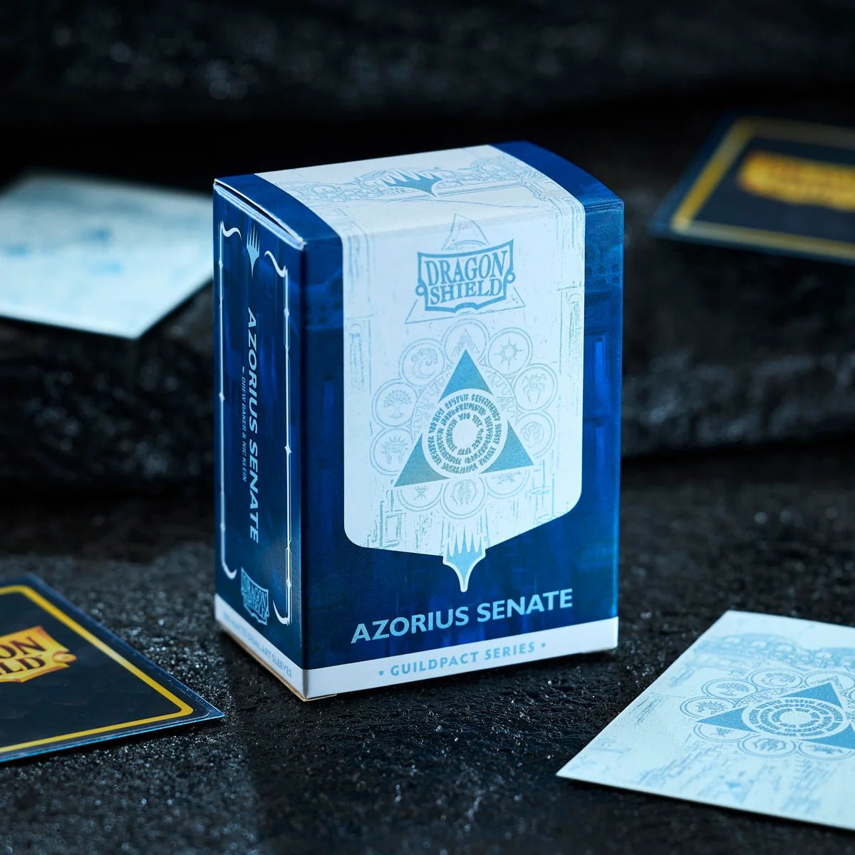 Azorius Senate Dragon Shield Sleeves - Dark Crystal Cards