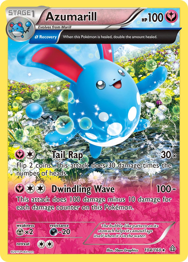 Azumarill (104/160) [XY: Primal Clash] - Dark Crystal Cards