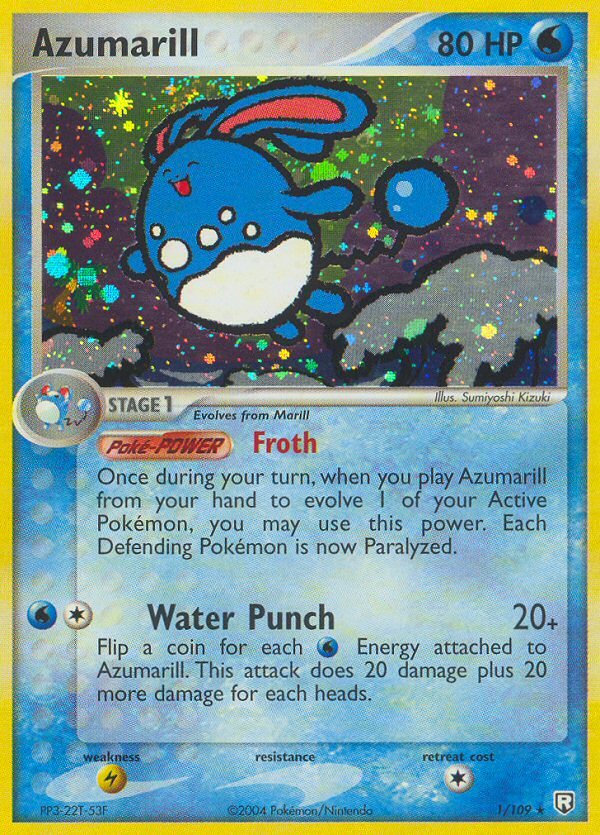 Azumarill (1/109) [EX: Team Rocket Returns] - Dark Crystal Cards