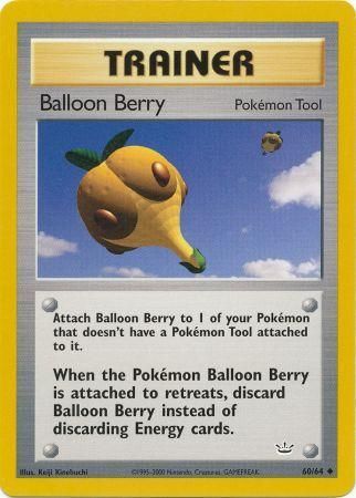 Balloon Berry (60/64) [Neo Revelation Unlimited] - Dark Crystal Cards