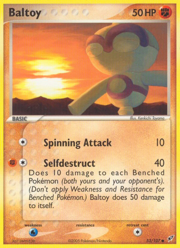 Baltoy (53/107) [EX: Deoxys] - Dark Crystal Cards