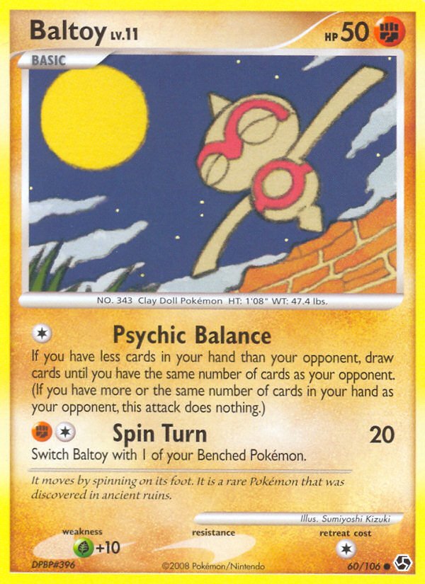 Baltoy (60/106) [Diamond & Pearl: Great Encounters] - Dark Crystal Cards