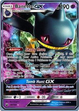 Banette GX (66/168) (Garbanette - Magnus Pedersen) [World Championships 2018] - Dark Crystal Cards