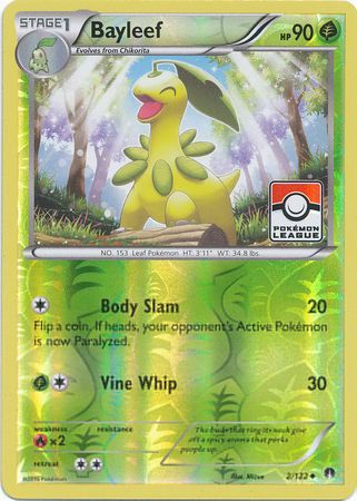 Bayleef (2/122) (League Promo) [XY: BREAKpoint] - Dark Crystal Cards