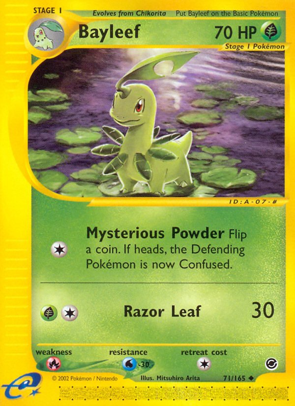 Bayleef (71/165) [Expedition: Base Set] - Dark Crystal Cards