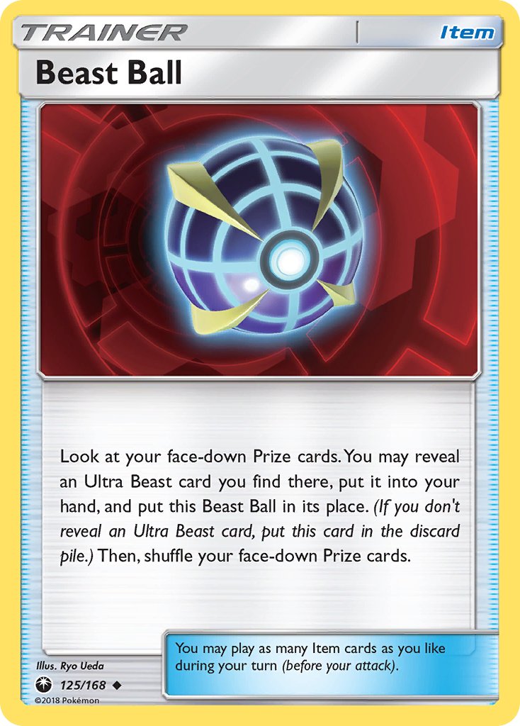 Beast Ball (125/168) [Sun & Moon: Celestial Storm] - Dark Crystal Cards