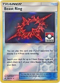 Beast Ring (102/131) (League Promo) [Sun & Moon: Forbidden Light] - Dark Crystal Cards