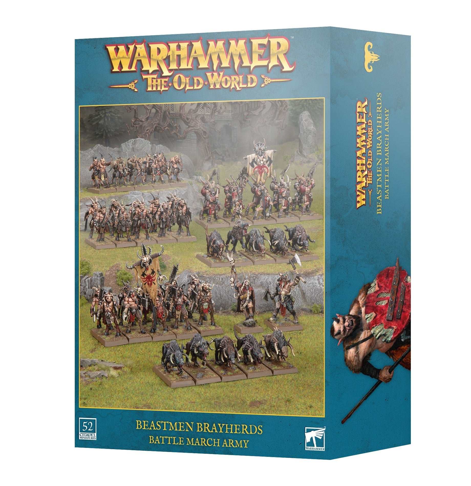 Beastmen Brayherds Battle March Army Pre-Order - Dark Crystal Cards