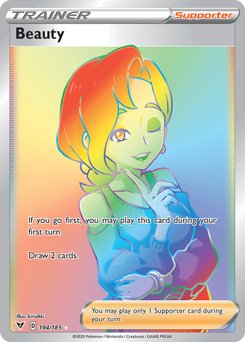 Beauty (194/185) [Sword & Shield: Vivid Voltage] - Dark Crystal Cards