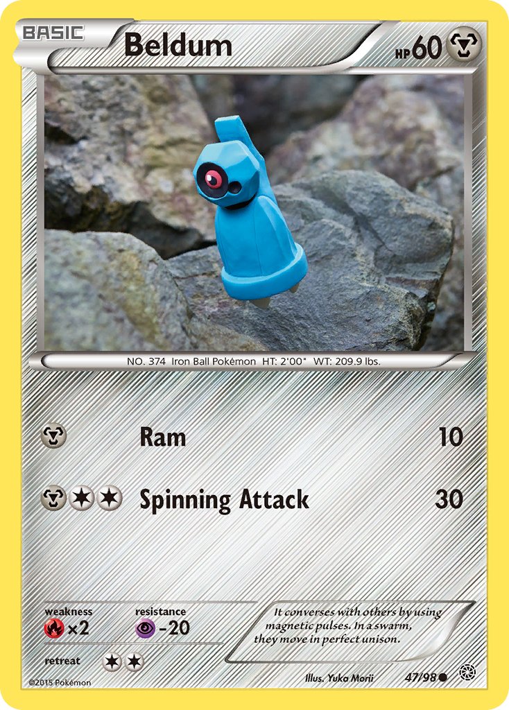 Beldum (47/98) [XY: Ancient Origins] - Dark Crystal Cards