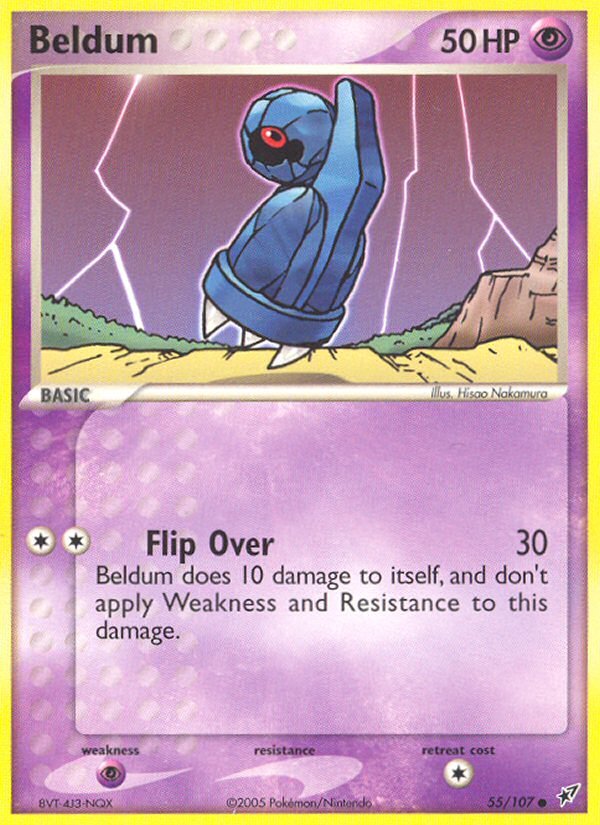 Beldum (55/107) [EX: Deoxys] - Dark Crystal Cards