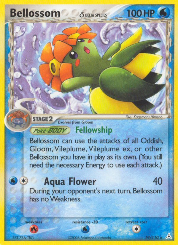 Bellossom (19/110) (Delta Species) [EX: Holon Phantoms] - Dark Crystal Cards