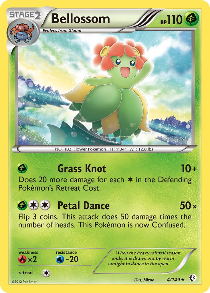 Bellossom (4/149) [Black & White: Boundaries Crossed] - Dark Crystal Cards