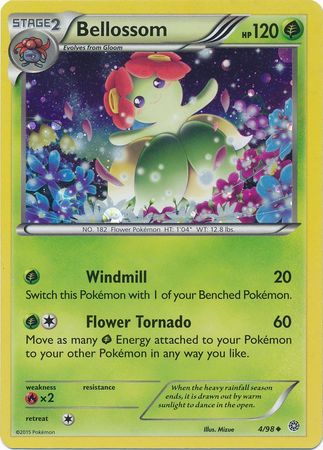 Bellossom (4/98) (Cosmos Holo) [XY: Ancient Origins] - Dark Crystal Cards