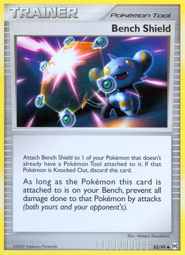 Bench Shield (83/99) [Platinum: Arceus] - Dark Crystal Cards