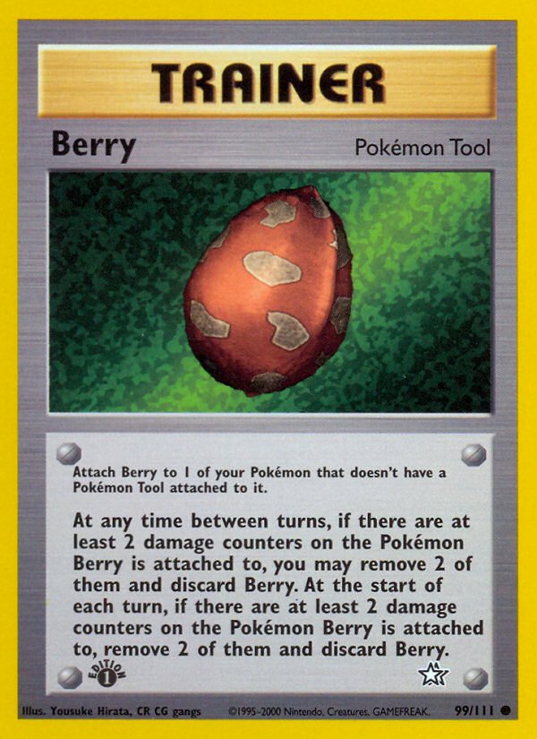 Berry (99/111) [Neo Genesis 1st Edition] - Dark Crystal Cards