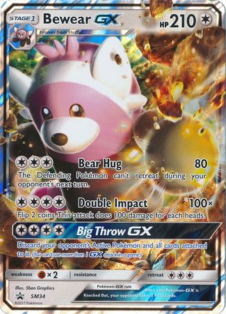 Bewear GX (SM34) (Jumbo Card) [Sun & Moon: Black Star Promos] - Dark Crystal Cards