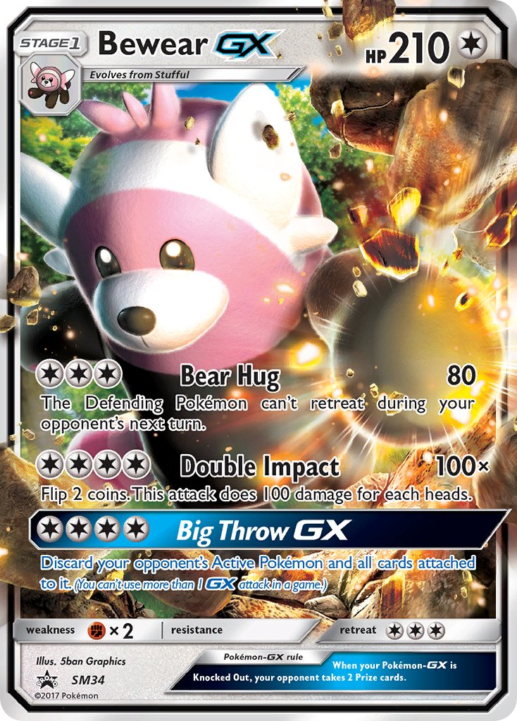 Bewear GX (SM34) [Sun & Moon: Black Star Promos] - Dark Crystal Cards