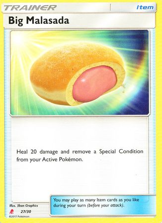 Big Malasada (27/30) [Sun & Moon: Trainer Kit - Lycanroc] - Dark Crystal Cards