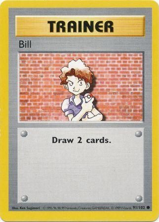 Bill (91/102) [Base Set Shadowless Unlimited] - Dark Crystal Cards