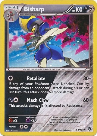 Bisharp (64/114) (Cosmos Holo) [XY: Steam Siege] - Dark Crystal Cards