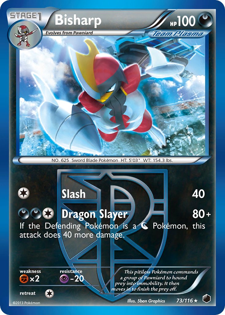 Bisharp (73/116) [Black & White: Plasma Freeze] - Dark Crystal Cards