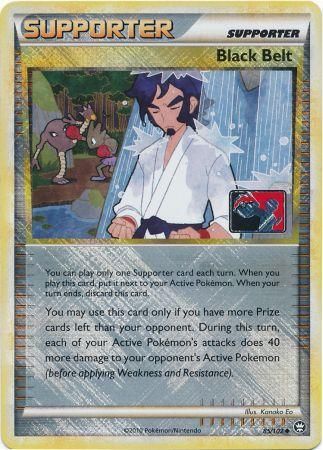 Black Belt (85/102) (League Promo) [HeartGold & SoulSilver: Triumphant] - Dark Crystal Cards