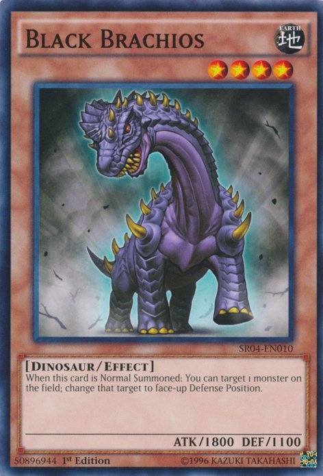 Black Brachios [SR04 - EN010] Common - Dark Crystal Cards