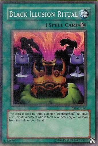 Black Illusion Ritual [SRL - 051] Super Rare - Dark Crystal Cards