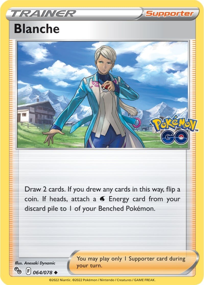 Blanche (064/078) [Pokémon GO] - Dark Crystal Cards