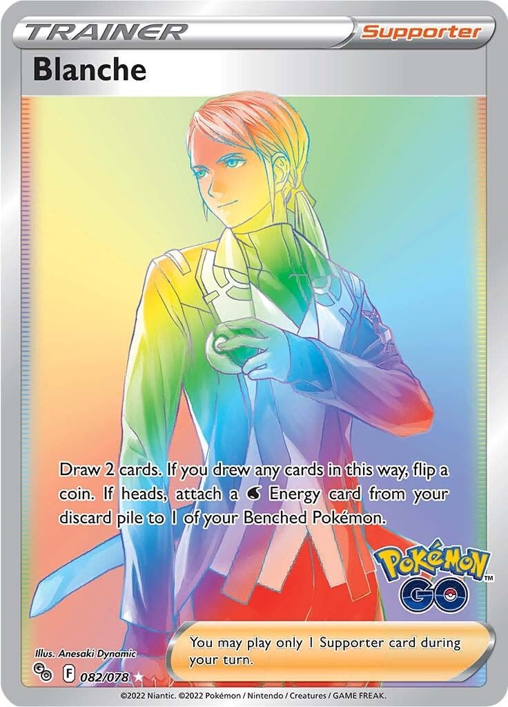 Blanche (082/078) [Pokémon GO] - Dark Crystal Cards