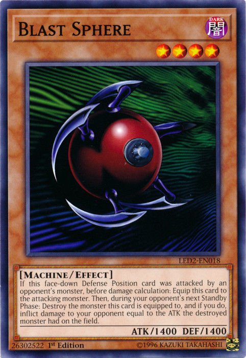 Blast Sphere [LED2 - EN018] Common - Dark Crystal Cards