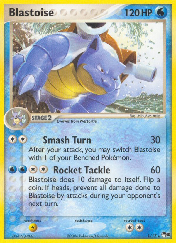 Blastoise (1/17) [POP Series 3] - Dark Crystal Cards