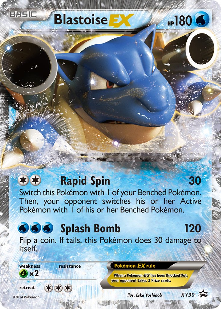 Blastoise EX (XY30) [XY: Black Star Promos] - Dark Crystal Cards