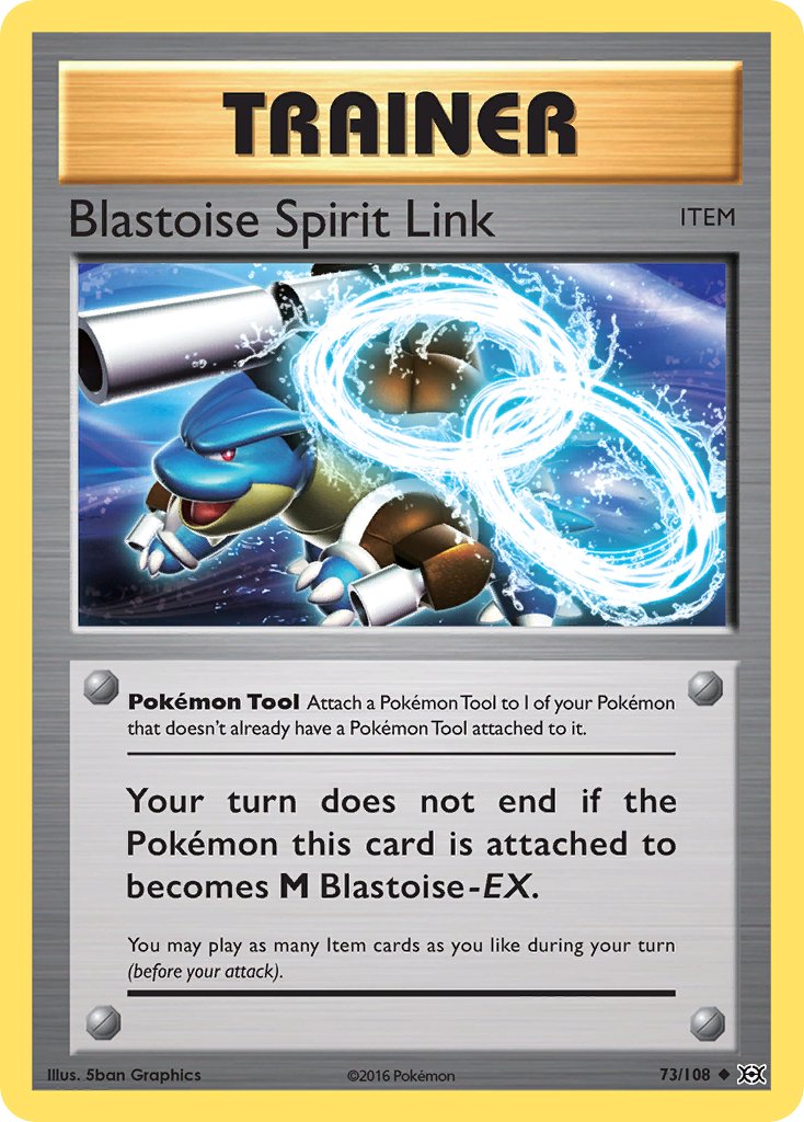 Blastoise Spirit Link (73/108) [XY: Evolutions] - Dark Crystal Cards