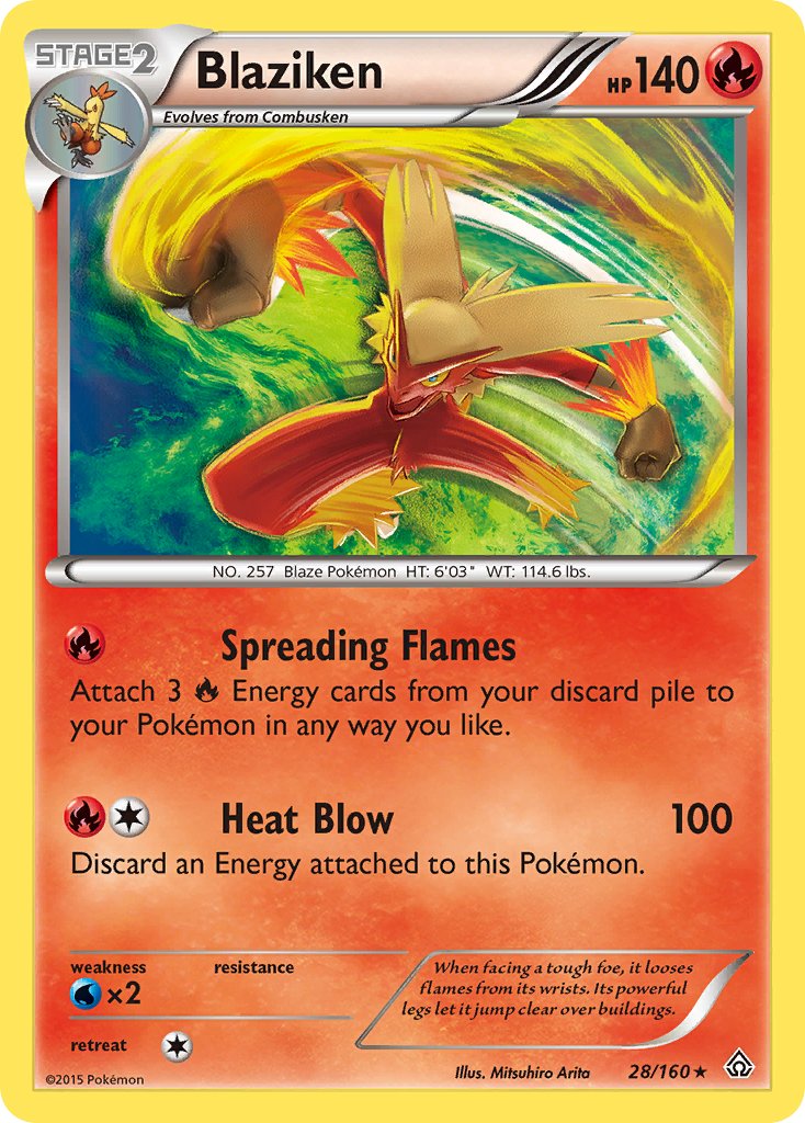 Blaziken (28/160) [XY: Primal Clash] - Dark Crystal Cards