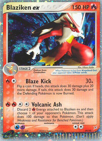 Blaziken ex (89/95) [EX: Team Magma vs Team Aqua] - Dark Crystal Cards