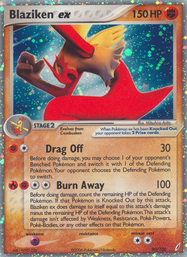 Blaziken ex (90/100) [EX: Crystal Guardians] - Dark Crystal Cards