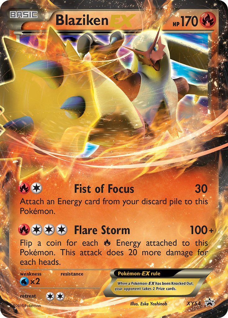 Blaziken EX (XY54) [XY: Black Star Promos] - Dark Crystal Cards