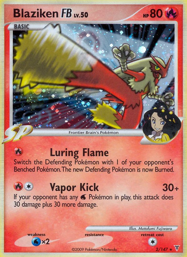 Blaziken FB (2/147) [Platinum: Supreme Victors] - Dark Crystal Cards